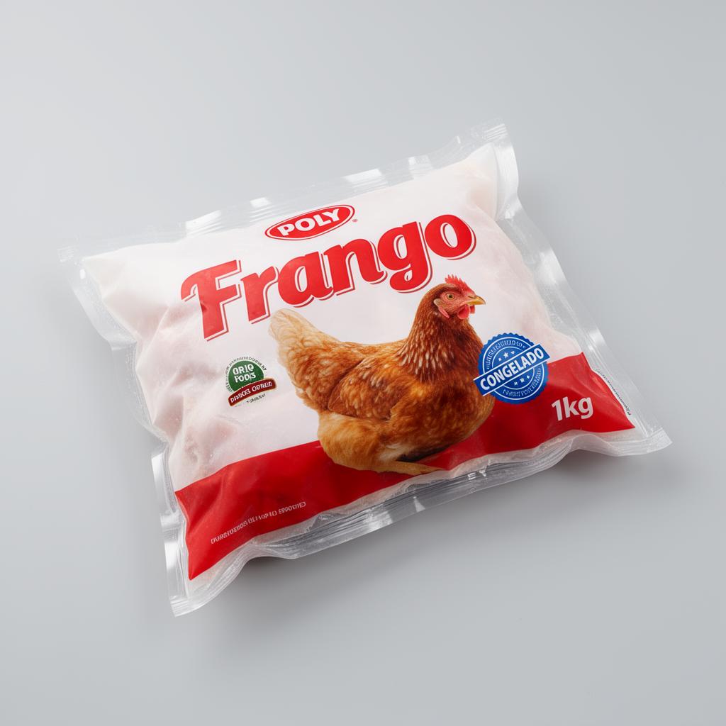 Embalagem flexível para Frango Congelado