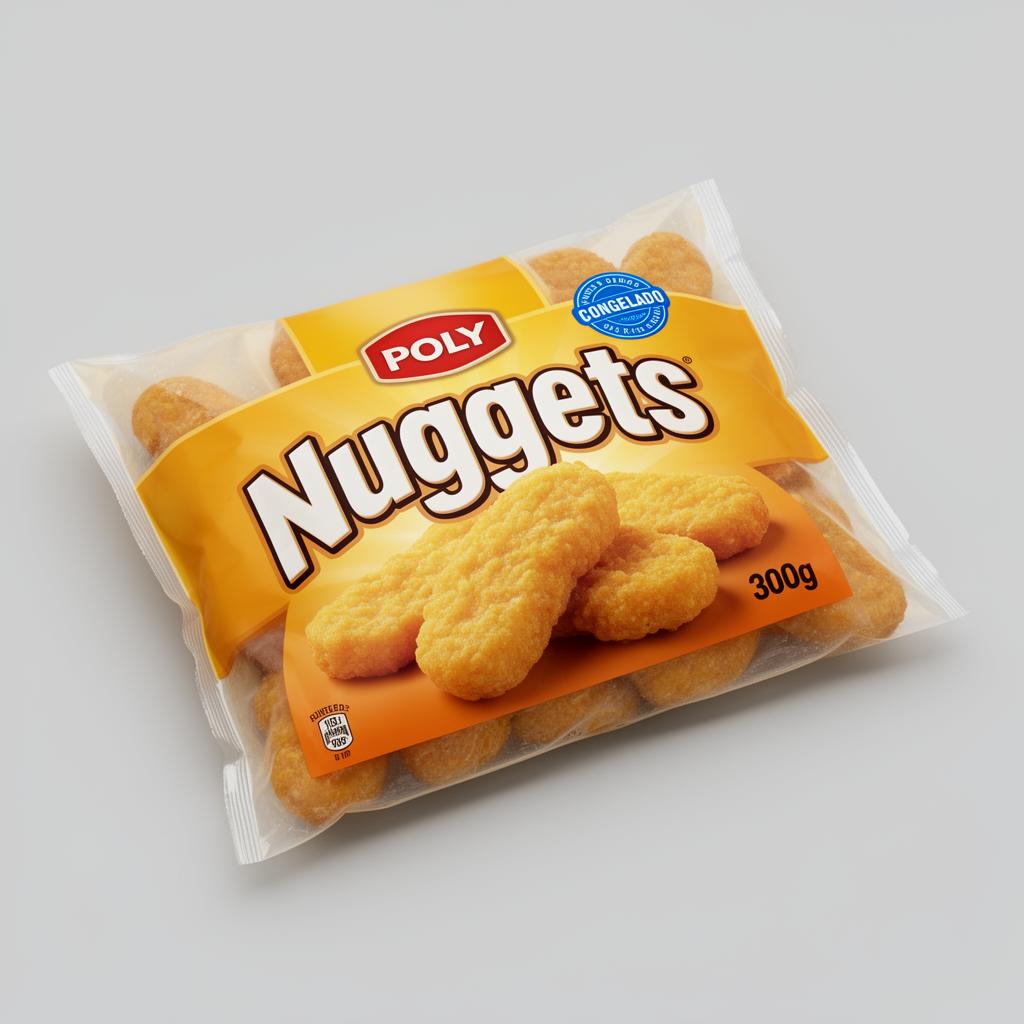 Embalagem flexível para Nuggets / Empanados